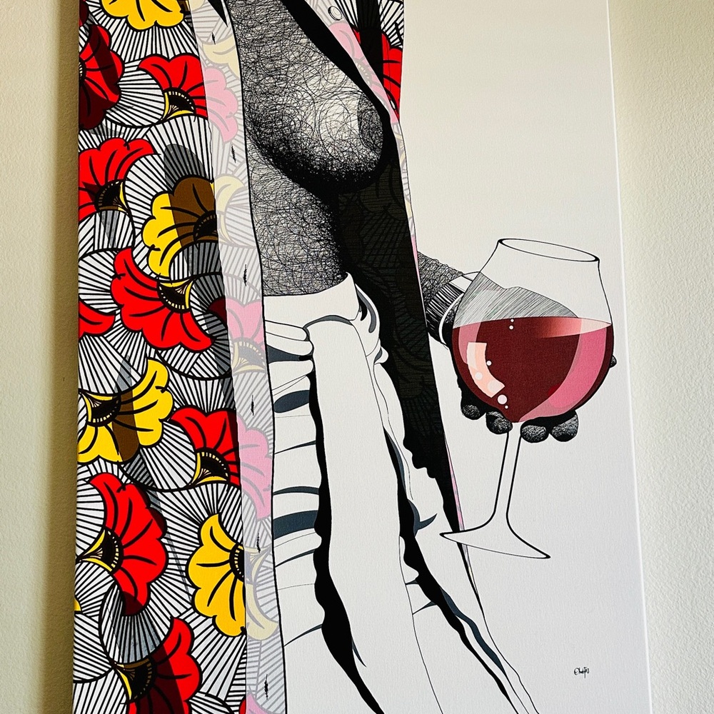 Colorful Floral Art Print